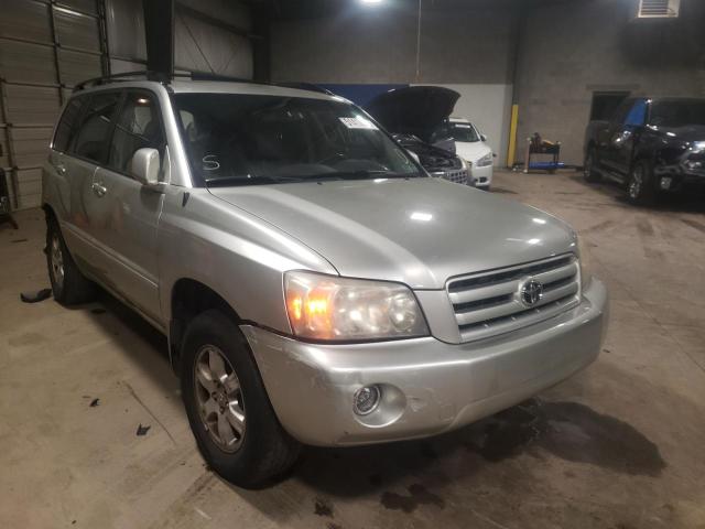TOYOTA HIGHLANDER 2006 with VIN JTEEP21A360164416 - Photo from auction