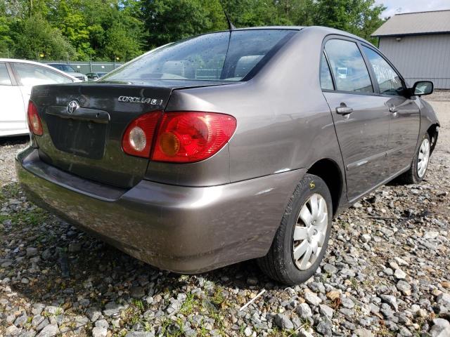 Photo 4 from auction – 2004 TOYOTA COROLLA CE with VIN 2T1BR38E44C316125