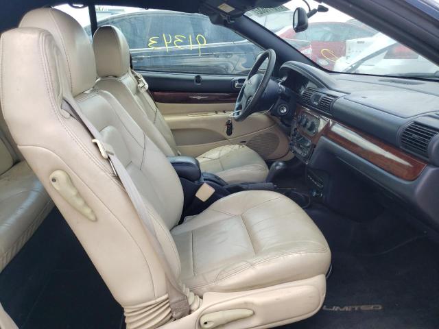 Photo 5 from auction – 2002 CHRYSLER SEBRING LI with VIN 1C3EL65R52N155399