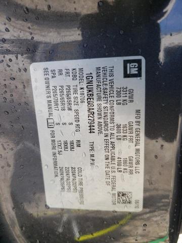 Photo 10 from auction – 2010 CHEVROLET TAHOE with VIN 1GNUKBE08AR279444
