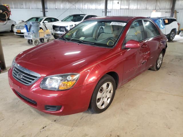 Photo 2 from auction – 2009 KIA SPECTRA EX with VIN KNAFE221995600879