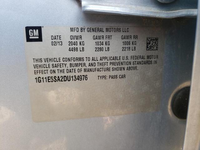 Photo 10 from auction – 2013 CHEVROLET MALIBU 2LT with VIN 1G11E5SA2DU134976