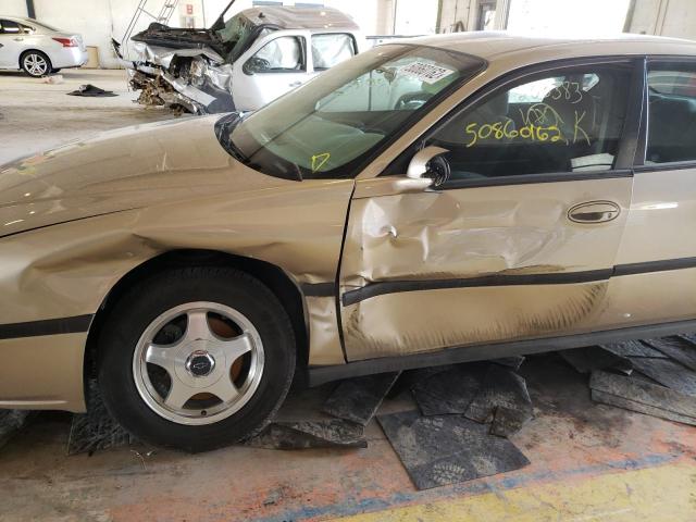 Photo 9 from auction – 2004 CHEVROLET IMPALA with VIN 2G1WF52E649200383