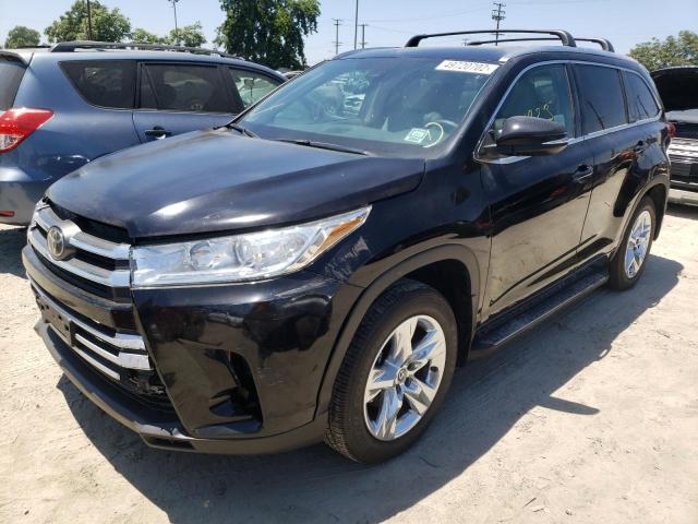 Photo 2 from auction – 2019 TOYOTA HIGHLANDER with VIN 5TDYZRFH9KS348874