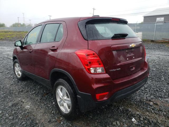 Photo 3 from auction – 2017 CHEVROLET TRAX LS with VIN 3GNCJNSB7HL195980