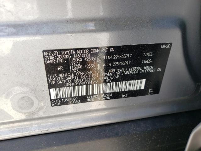 Photo 10 from auction – 2021 TOYOTA RAV4 LE with VIN JTMH1RFV4MD061258
