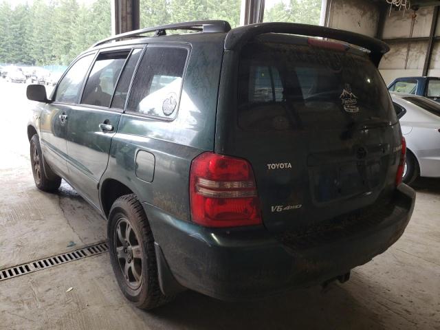 Photo 3 from auction – 2002 TOYOTA HIGHLANDER with VIN JTEHF21A920056702