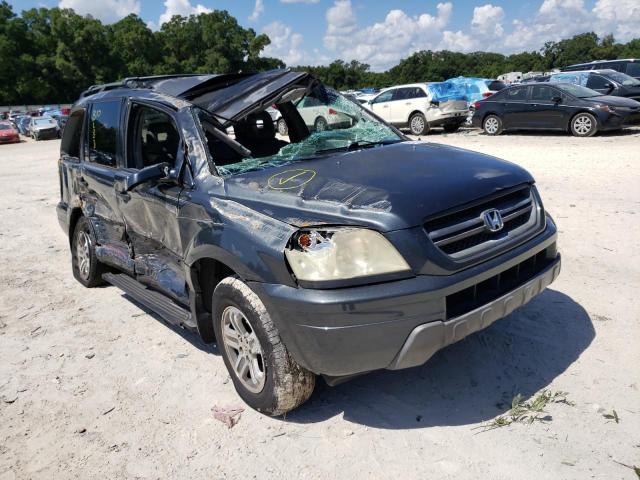 Photo 1 from auction – 2005 HONDA PILOT EXL with VIN 2HKYF187X5H519785