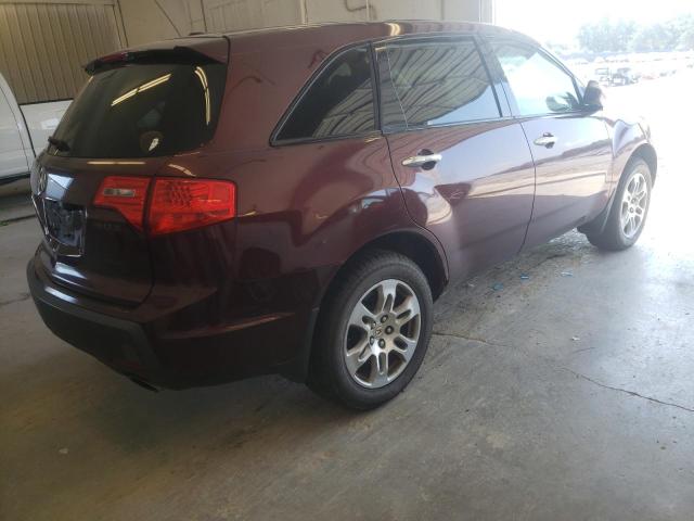 Photo 4 from auction – 2007 ACURA MDX TECHNO with VIN 2HNYD28317H506499