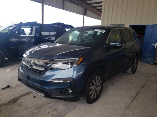 Photo 2 from auction – 2022 HONDA PILOT EXL with VIN 5FNYF6H56NB011470