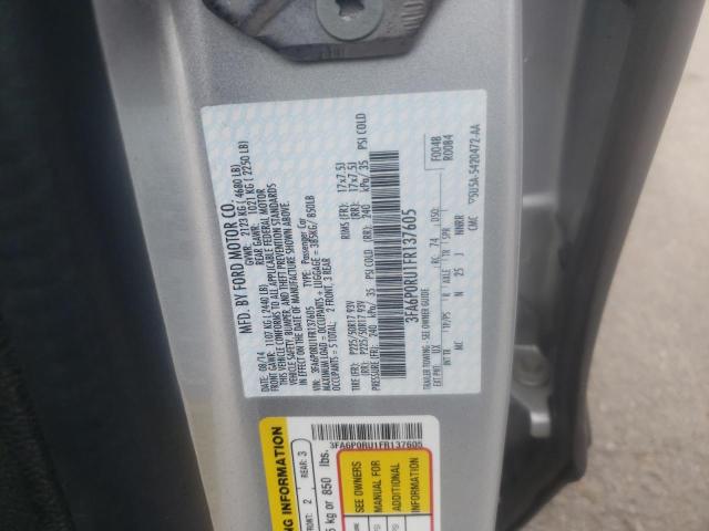 Photo 10 from auction – 2015 FORD FUSION TIT with VIN 3FA6P0RU1FR137605
