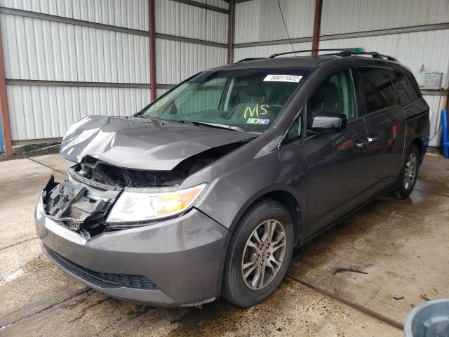 Photo 2 from auction – 2011 HONDA ODYSSEY EX with VIN 5FNRL5H69BB056849