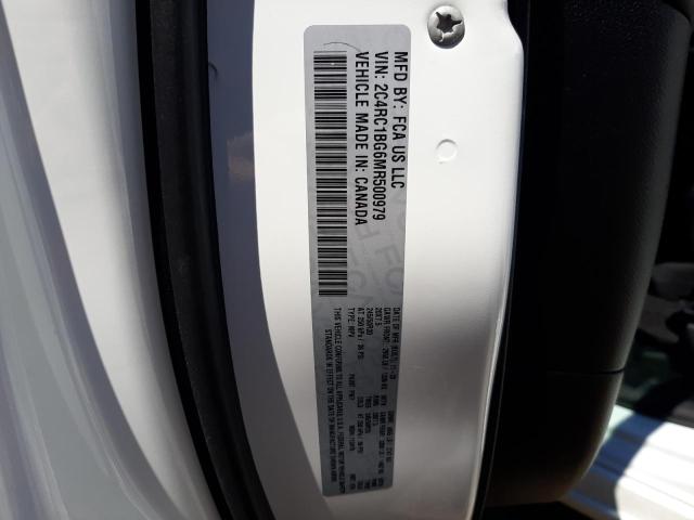 Photo 10 from auction – 2021 CHRYSLER PACIFICA T with VIN 2C4RC1BG6MR500979