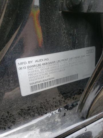 Photo 10 from auction – 2014 AUDI A4 PREMIUM with VIN WAUFFAFL4EA008066