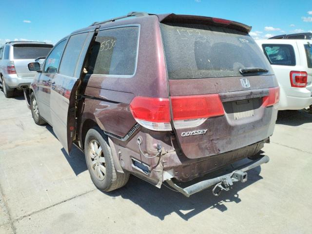 Photo 3 from auction – 2010 HONDA ODYSSEY EX with VIN 5FNRL3H75AB017882
