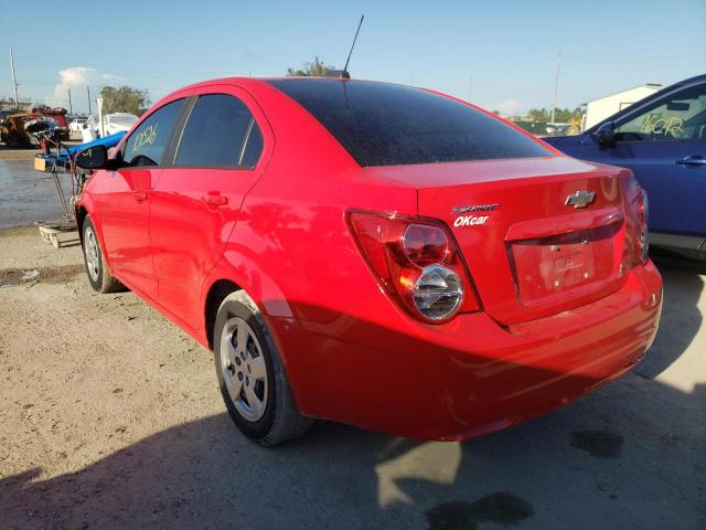 Photo 3 from auction – 2015 CHEVROLET SONIC LS with VIN 1G1JA5SH1F4205709