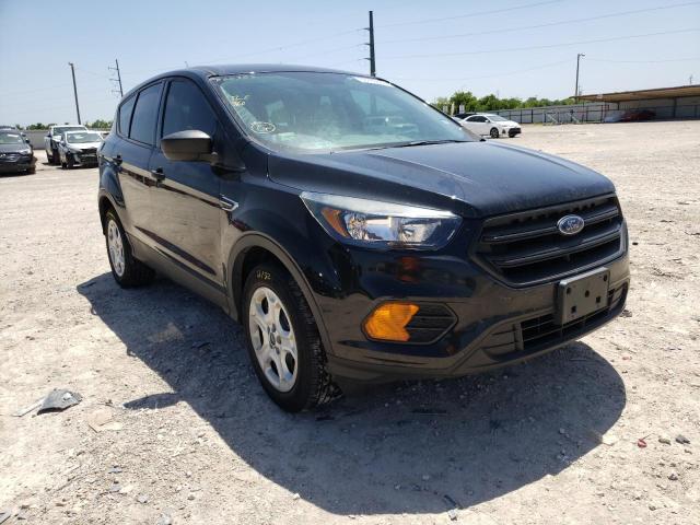 FORD ESCAPE S 2018 with VIN 1FMCU0F71JUB60352 - Photo from auction