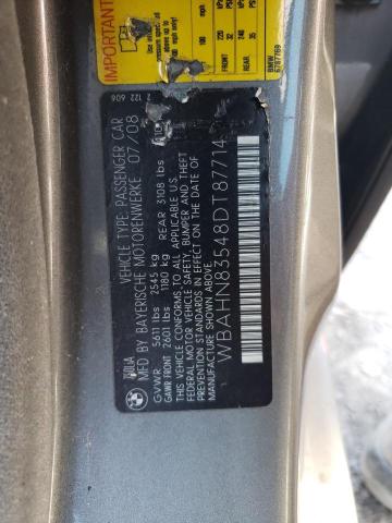 Photo 10 from auction – 2008 BMW 750 LI with VIN WBAHN83548DT87714