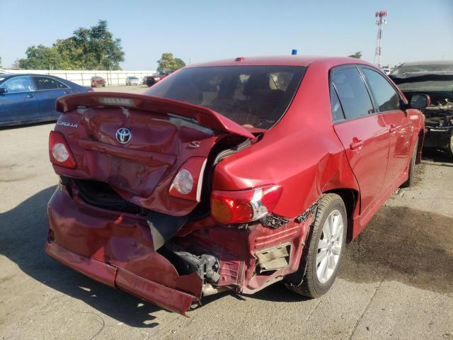 Photo 4 from auction – 2009 TOYOTA COROLLA BA with VIN 1NXBU40E69Z017449