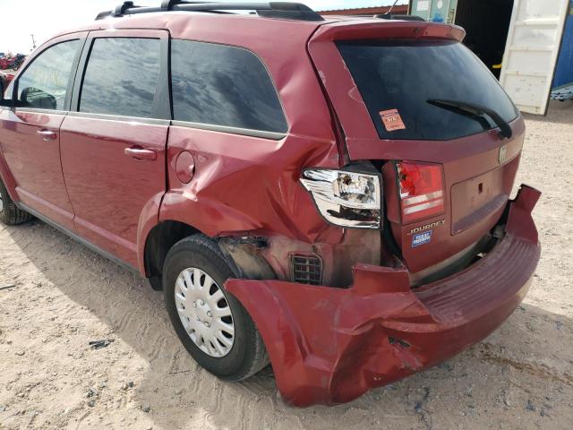 Photo 9 from auction – 2009 DODGE JOURNEY SE with VIN 3D4GG47B29T133306