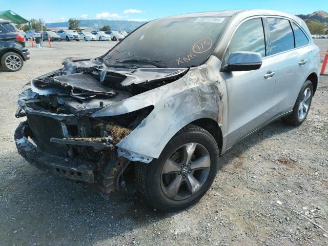 Photo 2 from auction – 2016 ACURA MDX with VIN 5FRYD3H27GB014289