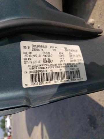 صورة رقم 10 من المزاد - 2007 CHRYSLER PACIFICA T مع VIN 2A8GM68X57R161234