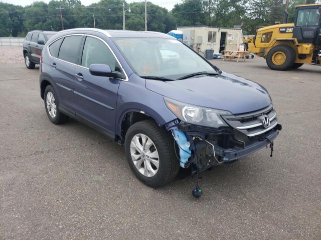 HONDA CR-V EXL 2013 with VIN 2HKRM4H78DH676483 - Photo from auction