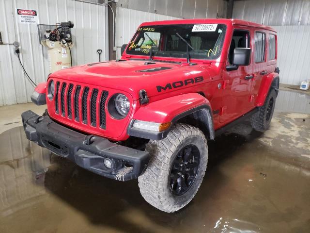 Photo 2 from auction – 2019 JEEP WRANGLER U with VIN 1C4HJXEG2KW637664
