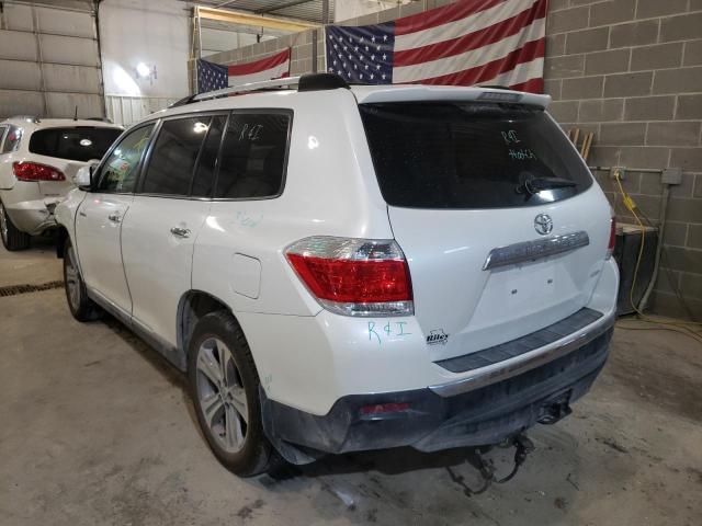 Photo 3 from auction – 2013 TOYOTA HIGHLANDER with VIN 5TDDK3EHXDS200706