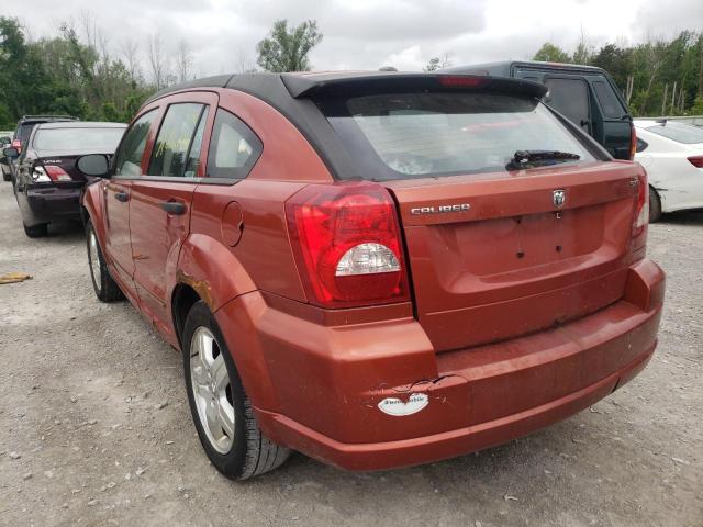 Photo 3 from auction – 2008 DODGE CALIBER SX with VIN 1B3HB48B98D782797