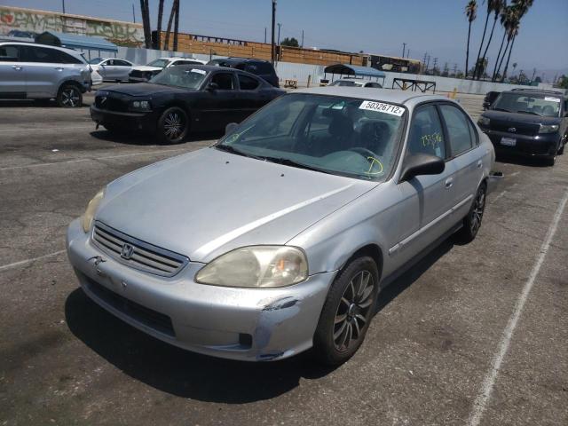 Photo 2 from auction – 2000 HONDA CIVIC BASE with VIN 2HGEJ6612YH529304