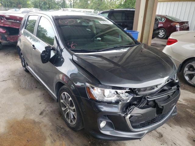 CHEVROLET SONIC LT 2018 with VIN 1G1JD6SH4J4123088 - Photo from auction