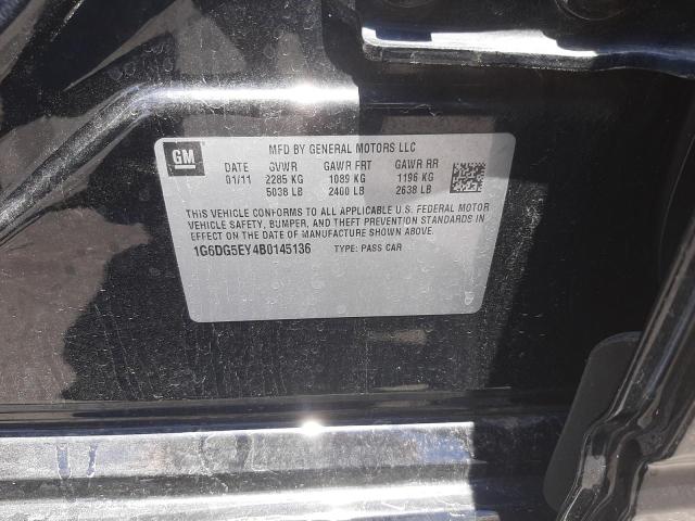 Photo 10 from auction – 2011 CADILLAC CTS LUXURY with VIN 1G6DG5EY4B0145136