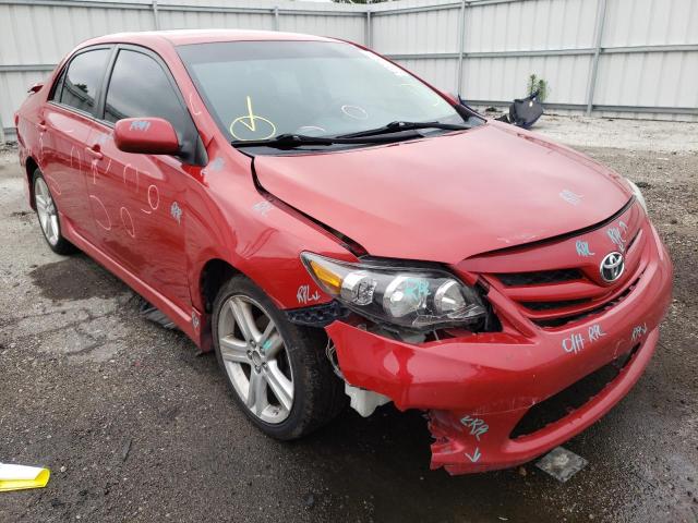 TOYOTA COROLLA BA 2013 with VIN 2T1BU4EE2DC973028 - Photo from auction