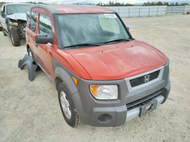 HONDA ELEMENT EX 2003 with VIN 5J6YH18573L020521 - Photo from auction