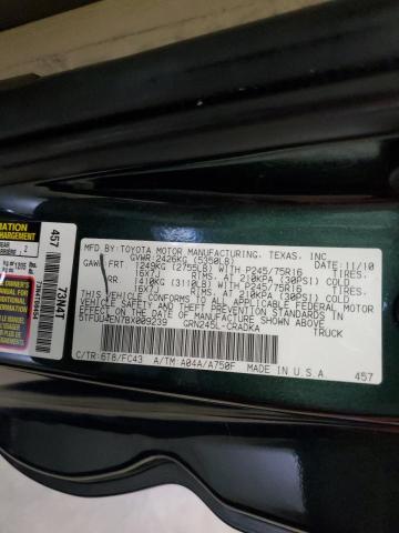 Photo 10 from auction – 2011 TOYOTA TACOMA ACC with VIN 5TFUU4EN7BX009239