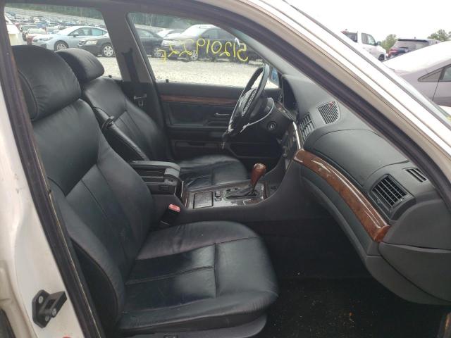 Photo 5 from auction – 2000 BMW 7 SERIES with VIN WBAGH8343YDP14887