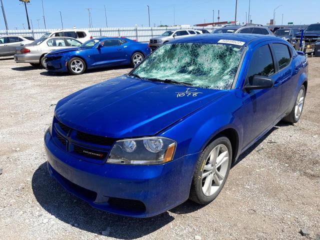 Photo 2 from auction – 2014 DODGE AVENGER SE with VIN 1C3CDZAB4EN201078