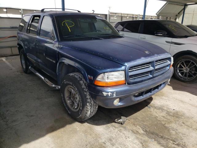 DODGE DURANGO 2000 with VIN 1B4HS28N4YF110127 - Photo from auction