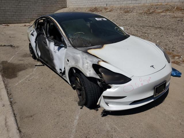 TESLA MODEL 3 2019 with VIN 5YJ3E1EA4KF483566 - Photo from auction
