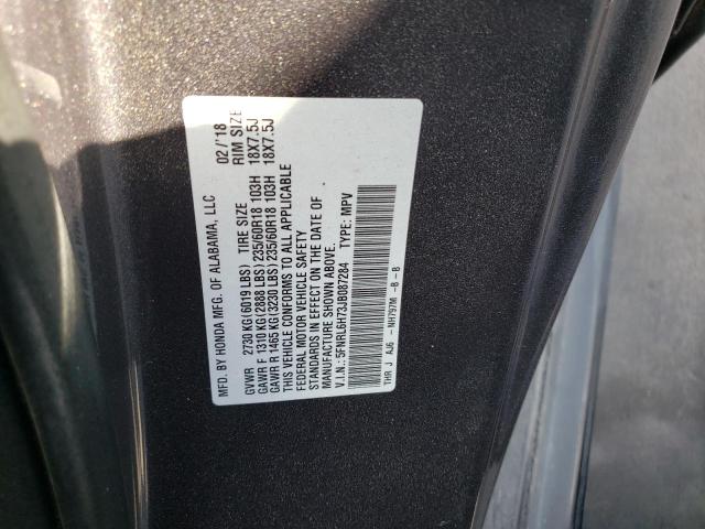 Photo 10 from auction – 2018 HONDA ODYSSEY EX with VIN 5FNRL6H73JB087284