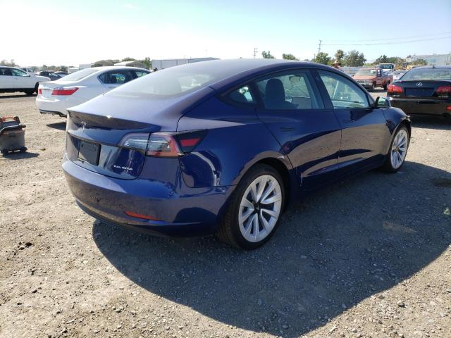 Photo 4 from auction – 2022 TESLA MODEL 3 with VIN 5YJ3E1EB6NF142585