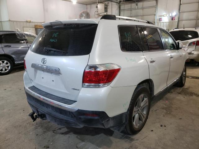Photo 4 from auction – 2013 TOYOTA HIGHLANDER with VIN 5TDDK3EHXDS200706