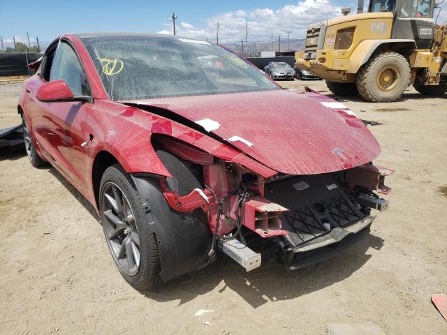 TESLA MODEL 3 2021 with VIN 5YJ3E1EA7MF027256 - Photo from auction