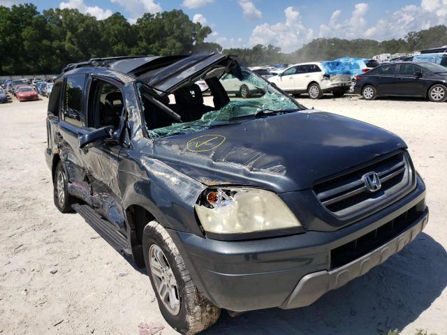Photo 9 from auction – 2005 HONDA PILOT EXL with VIN 2HKYF187X5H519785