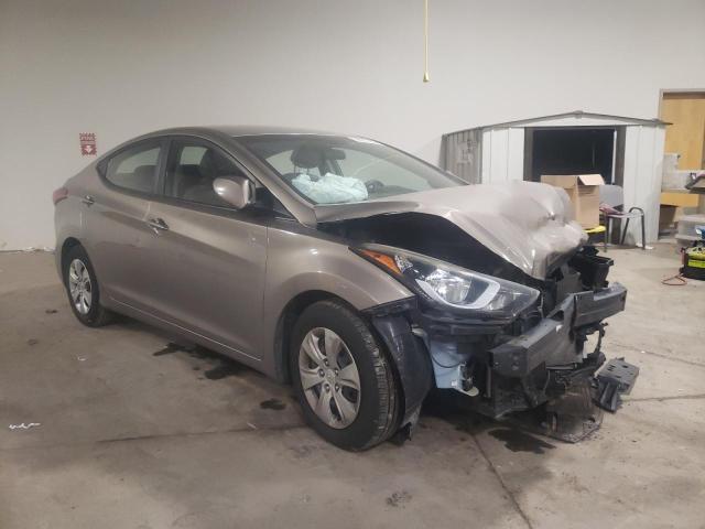 HYUNDAI ELANTRA SE 2016 with VIN 5NPDH4AE2GH682050 - Photo from auction