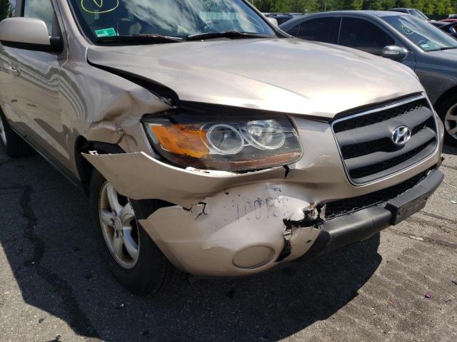 Photo 9 from auction – 2007 HYUNDAI SANTA FE G with VIN 5NMSG73D87H055768