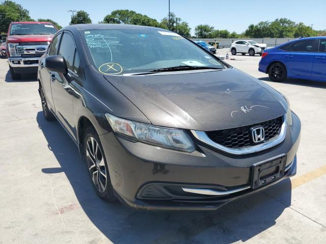 HONDA CIVIC EX 2013 with VIN 19XFB2F8XDE022534 - Photo from auction
