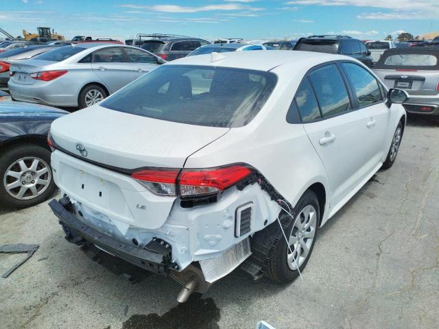 Photo 4 from auction – 2022 TOYOTA COROLLA LE with VIN JTDEPMAE7N3015006