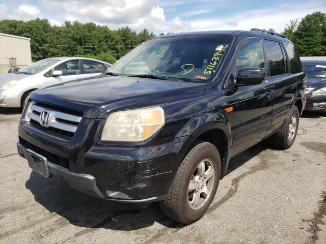 Photo 2 from auction – 2006 HONDA PILOT EX with VIN 2HKYF18406H508978